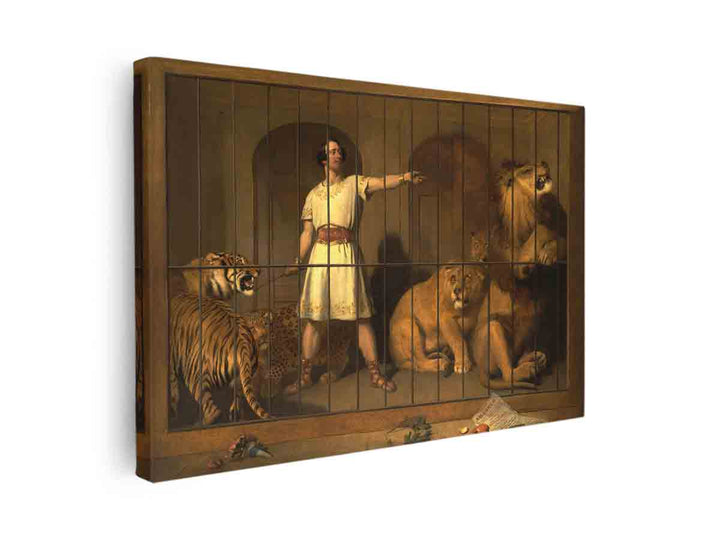 Portrait of Mr. Van Amburgh, As He Appeared with His Animals at the London Theatres