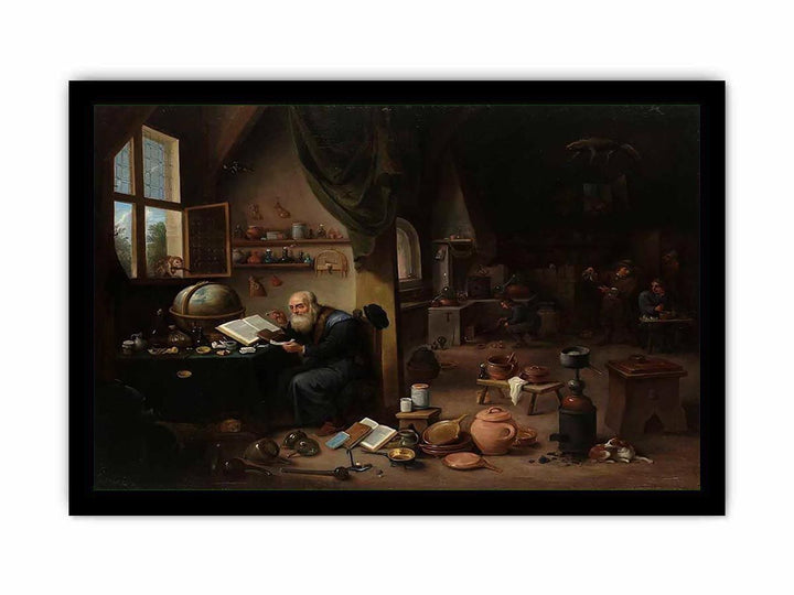 An Alchemist in his Workshop