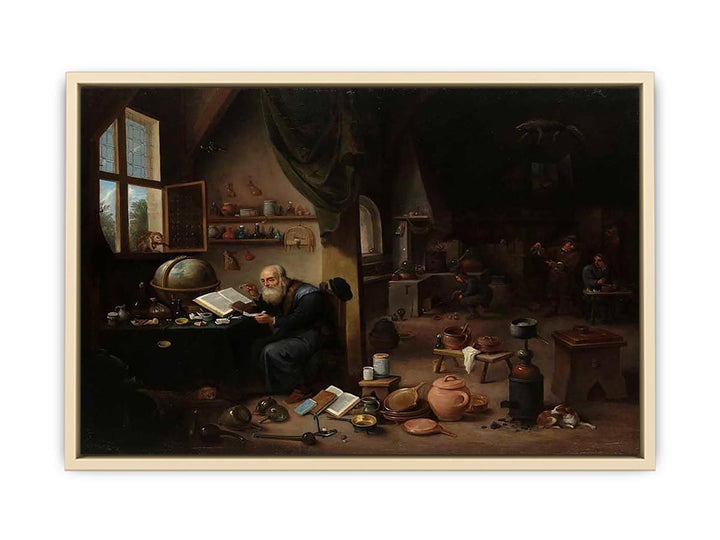 An Alchemist in his Workshop