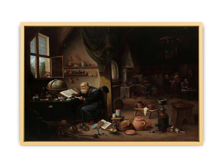 An Alchemist in his Workshop