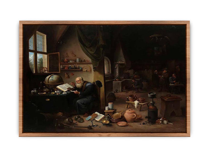 An Alchemist in his Workshop