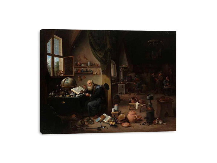 An Alchemist in his Workshop
