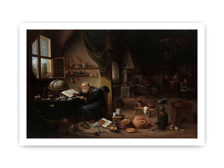 An Alchemist in his Workshop