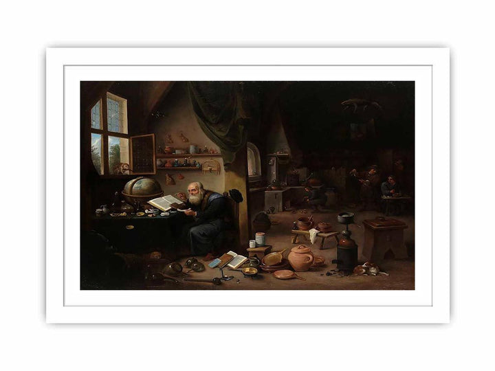 An Alchemist in his Workshop