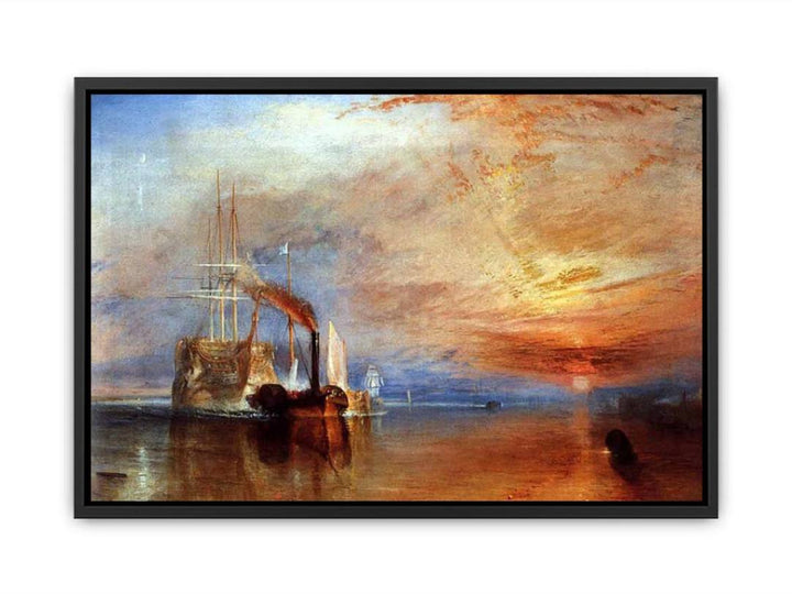 The Fighting 'Téméraire' tugged to her last Berth to be broken up