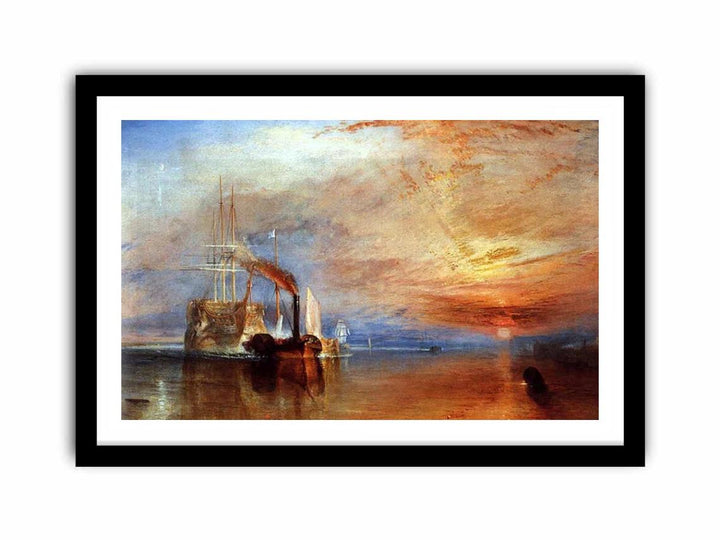 The Fighting 'Téméraire' tugged to her last Berth to be broken up