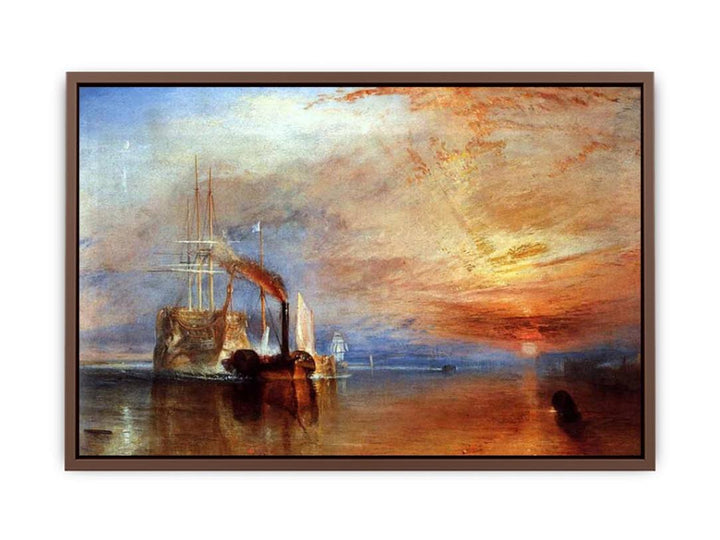 The Fighting 'Téméraire' tugged to her last Berth to be broken up