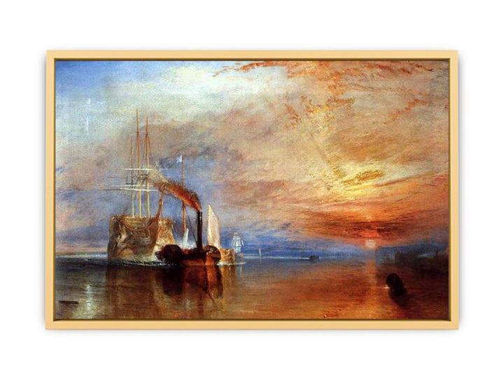 The Fighting 'Téméraire' tugged to her last Berth to be broken up