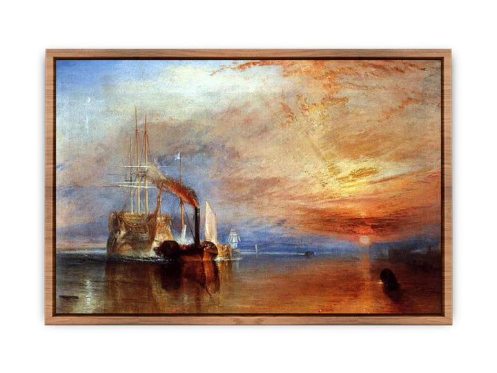 The Fighting 'Téméraire' tugged to her last Berth to be broken up