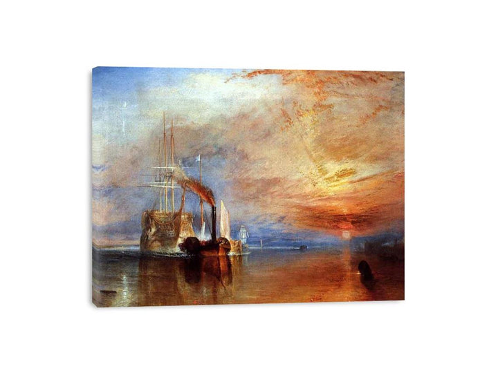 The Fighting 'Téméraire' tugged to her last Berth to be broken up