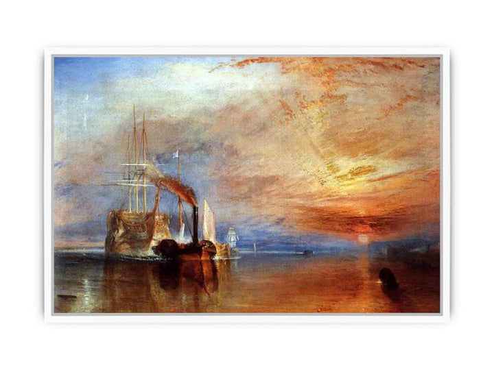 The Fighting 'Téméraire' tugged to her last Berth to be broken up