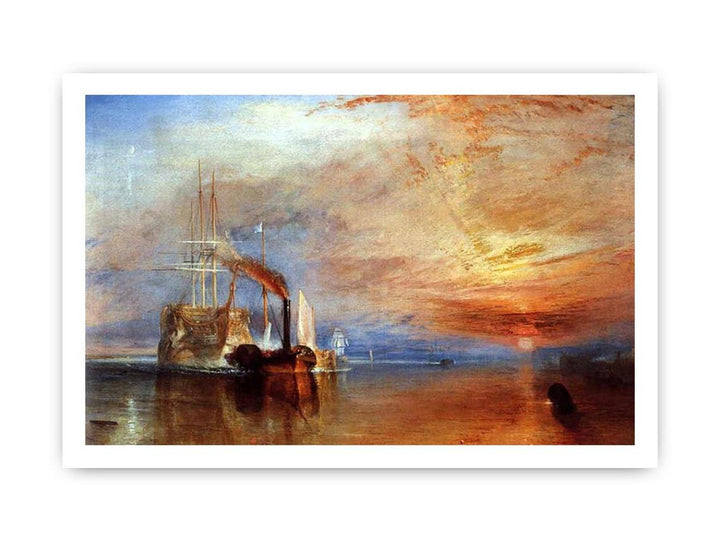 The Fighting 'Téméraire' tugged to her last Berth to be broken up