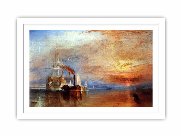 The Fighting 'Téméraire' tugged to her last Berth to be broken up