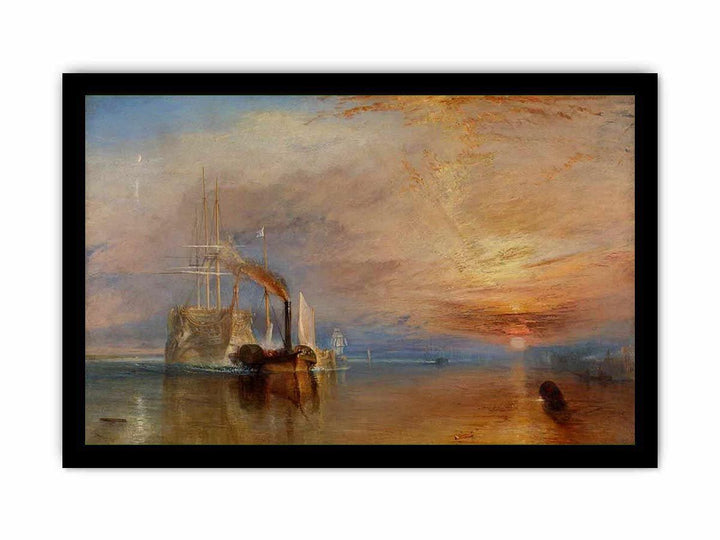 The 'Fighting Temeraire' tugged to her Last Berth to be broken up 1838-39