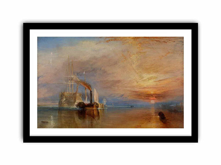 The 'Fighting Temeraire' tugged to her Last Berth to be broken up 1838-39