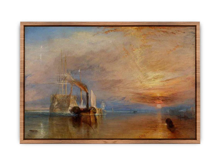 The 'Fighting Temeraire' tugged to her Last Berth to be broken up 1838-39