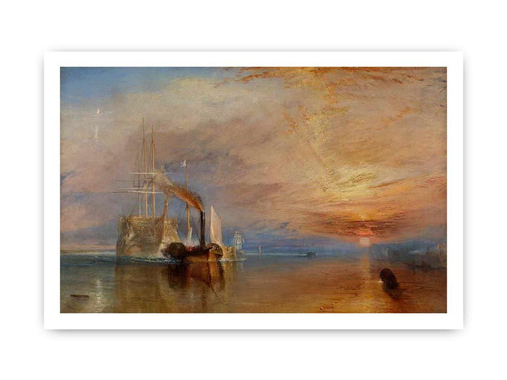 The 'Fighting Temeraire' tugged to her Last Berth to be broken up 1838-39