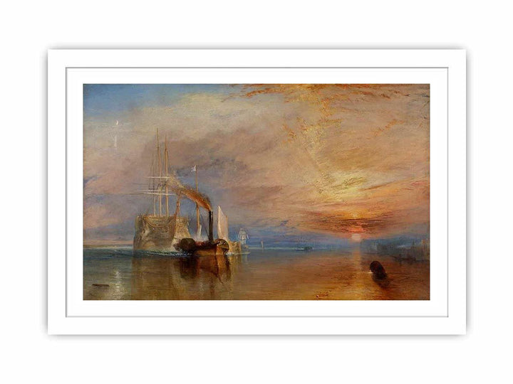 The 'Fighting Temeraire' tugged to her Last Berth to be broken up 1838-39