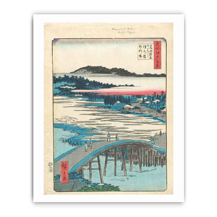 Sugatami Bridge, Omokage Bridge, and Jariba at Takata