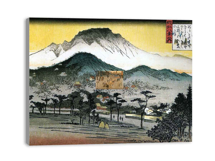 The road connecting Edo (Tokyo) and Kyoto