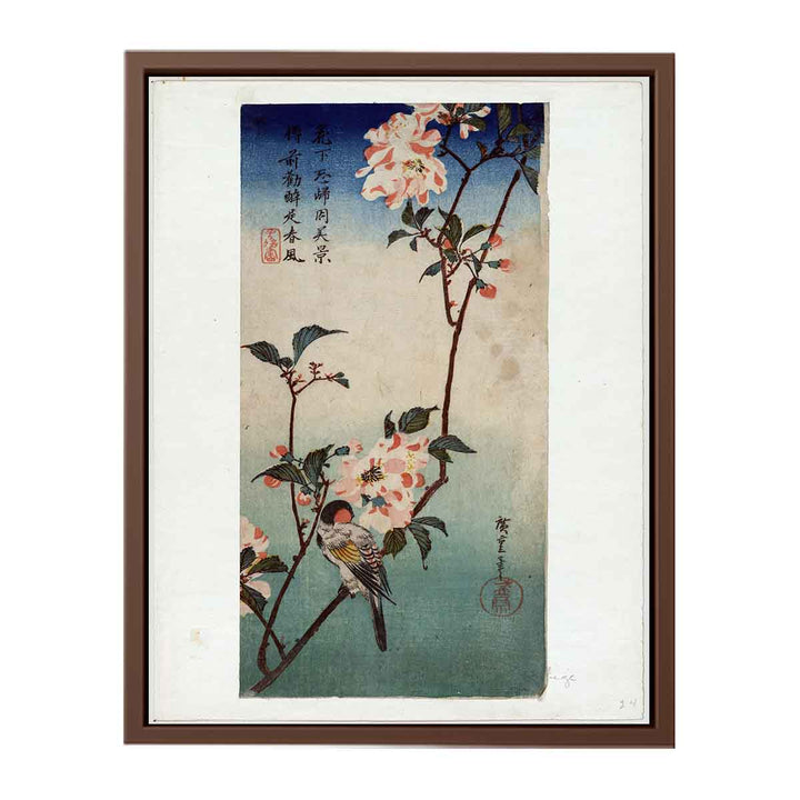 Kaido ni Shokin (Small Bird on a Branch of Kaidozakura)