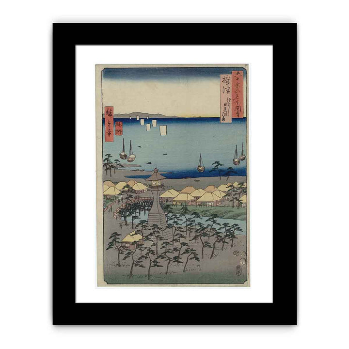 Settsu Province: Sumiyoshi, Idemi Beach (Settsu, Sumiyoshi, Idemi no hama),