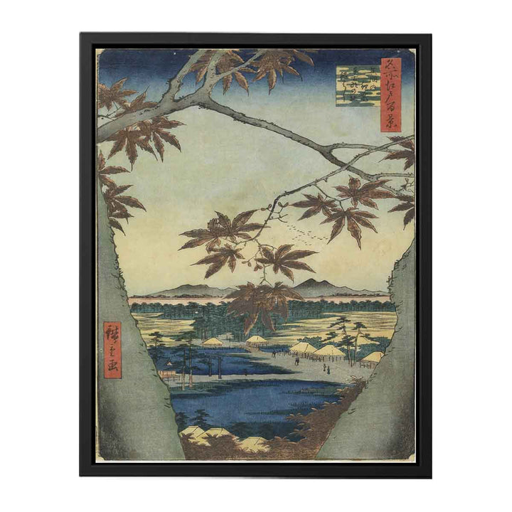Maple Leaves at the Tekona Shrine, Mamma Painting