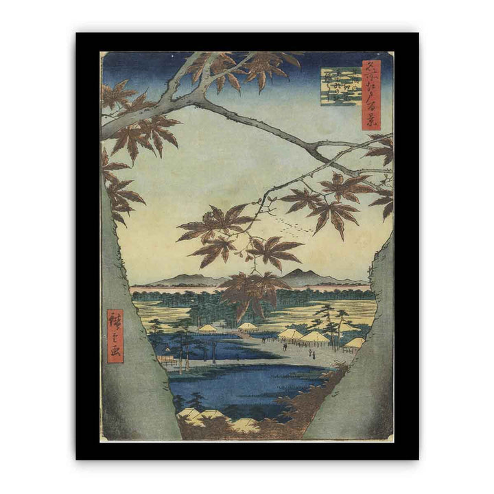 Maple Leaves at the Tekona Shrine, Mamma Painting