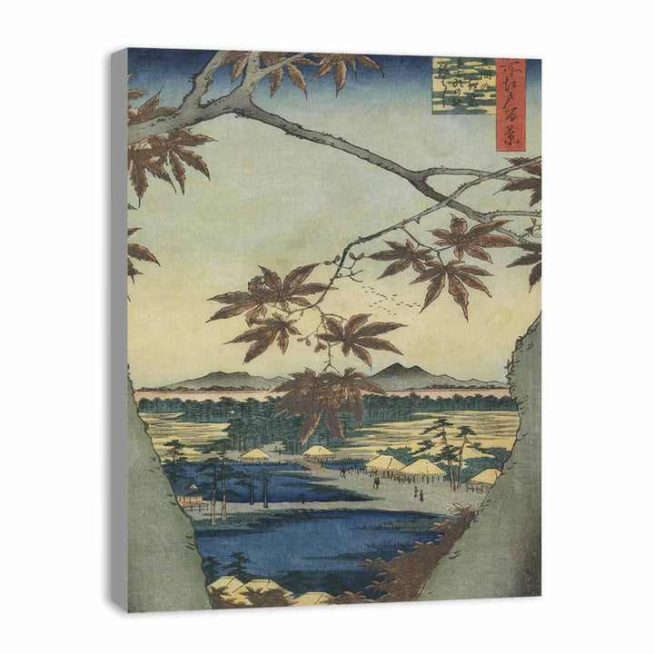 Maple Leaves at the Tekona Shrine, Mamma Painting