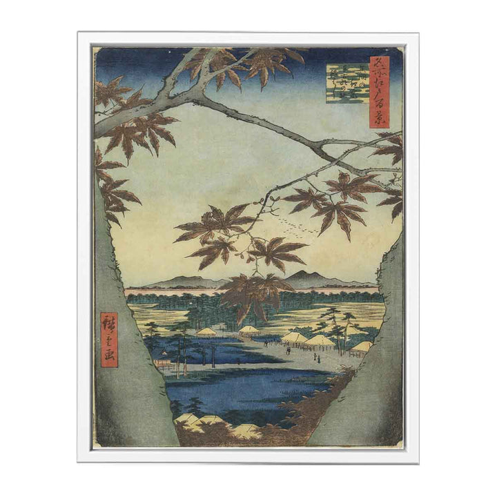 Maple Leaves at the Tekona Shrine, Mamma Painting
