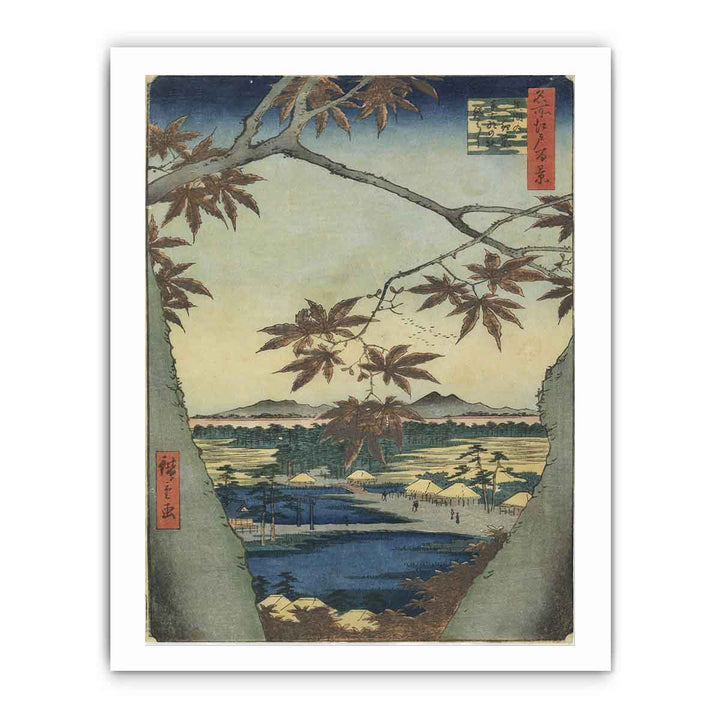 Maple Leaves at the Tekona Shrine, Mamma Painting