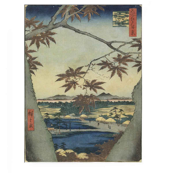 Maple Leaves at the Tekona Shrine, Mamma Painting