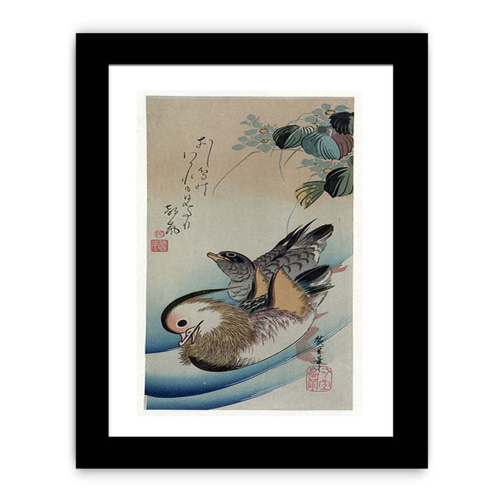 Sudden Shower over Shin-Ōhashi Bridge and Atake, from the series One Hundred Famous Views of Edo