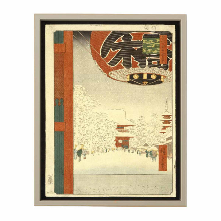 Kinryūzan Temple, Asakusa (Asakusa Kinryuzan), No. 99 from One Hundred Famous View of Edo