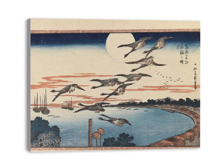 Full Moon at Takanawa (Takanawa no Meigetsu), from Celebrated Places in the Eastern Capital (Toto Meisho)