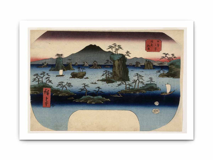 Matsushima in Oshu Province