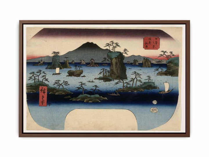 Matsushima in Oshu Province