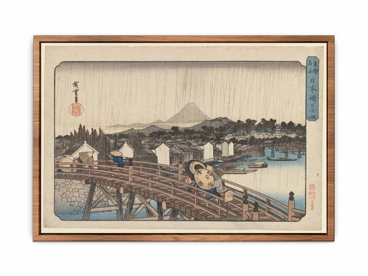 Evening Shower at Nihonbashi Bridge