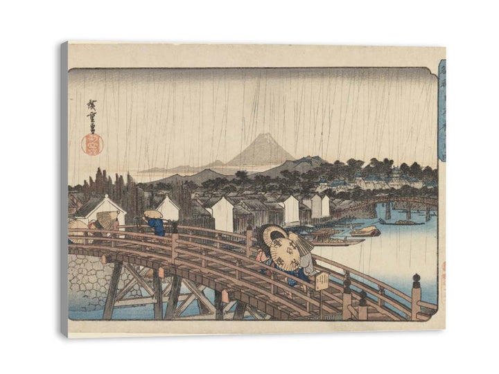 Evening Shower at Nihonbashi Bridge