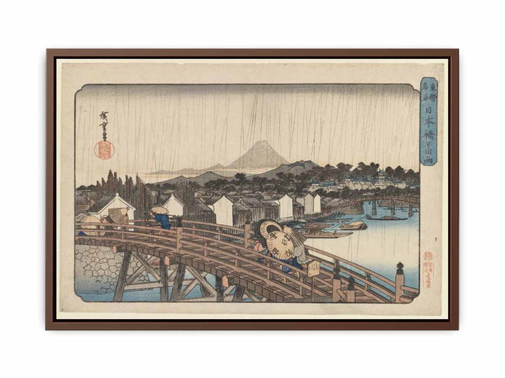 Evening Shower at Nihonbashi Bridge