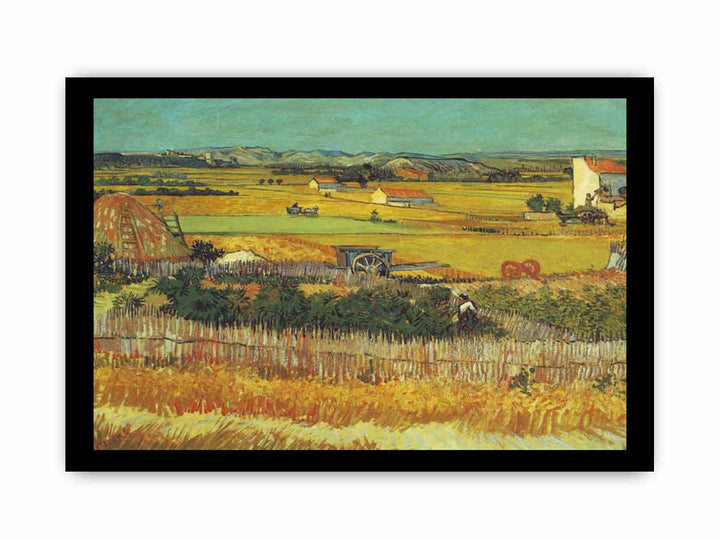 Harvest  Painting By Van Gogh
