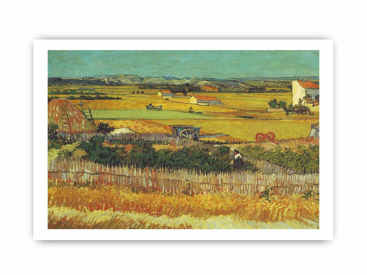Harvest  Painting By Van Gogh