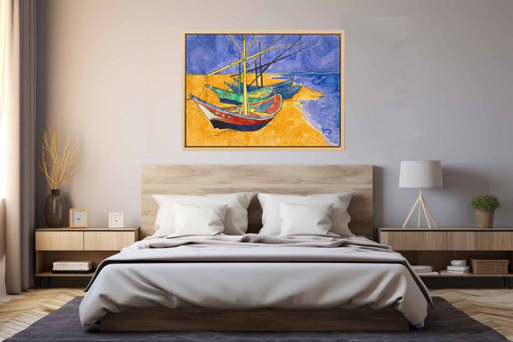 Fishing Boats By Van Gogh