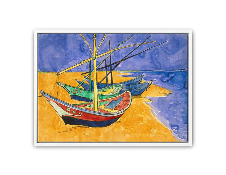 Fishing Boats By Van Gogh