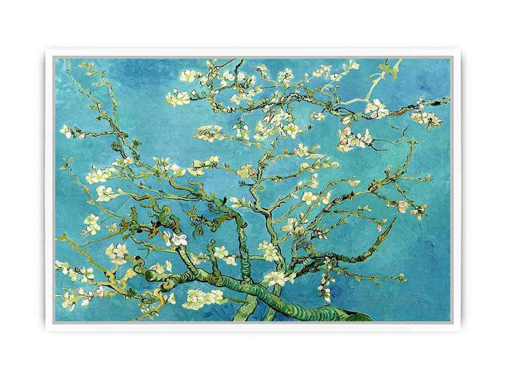 Blossoming Almond Tree Painting