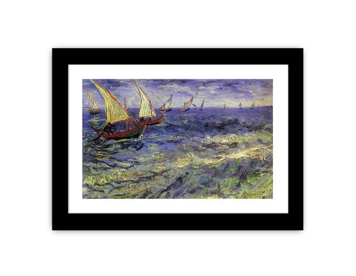 Boats Painting by Van Gogh