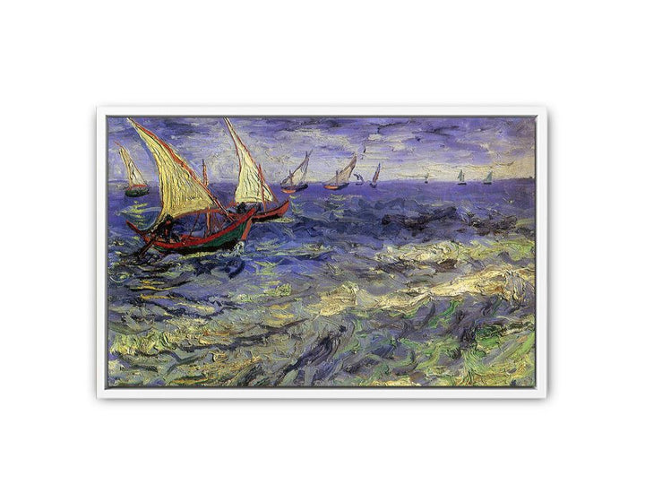 Boats Painting by Van Gogh