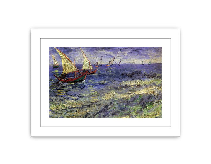 Boats Painting by Van Gogh