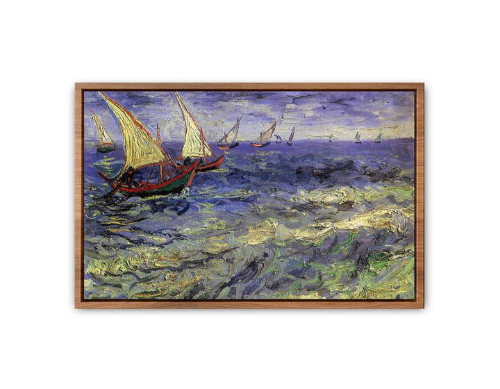 Boats Painting by Van Gogh
