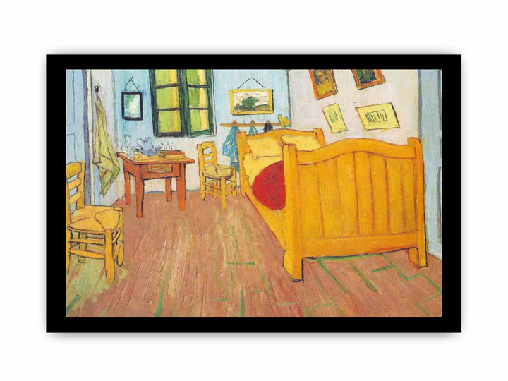 Vincents Bedroom By Van Gogh